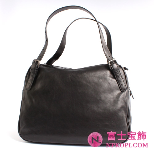Bottega Veneta/ボッテガ・ヴェネタ  カーフレザー ショルダーバッグ ブラック 248521VN0321000
